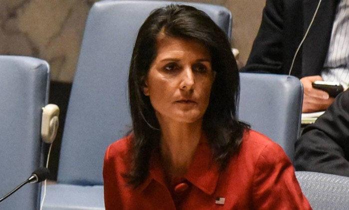 Embaixadora dos EUA na ONU, Nikki Haley