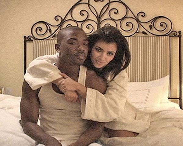 Kim kardashian e seu ex, Ray J