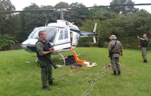 Aeronave foi encontrada na tarde deste sábado (Crédito: Reprodução)