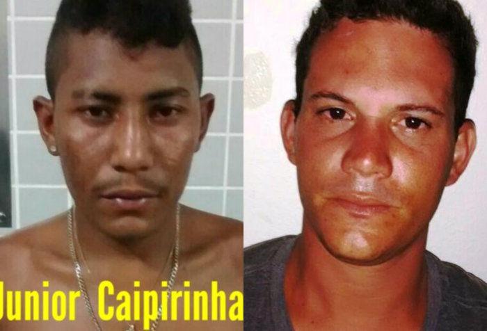 Eduardo Pereira da Silva, de 29 anos, conhecido como Caipirinha, e Janiel Almeida (Crédito: Divulgação)