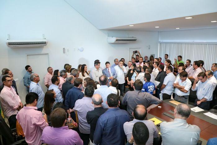 Audiência com o governador Wellington Dias (Crédito: Divulgação)