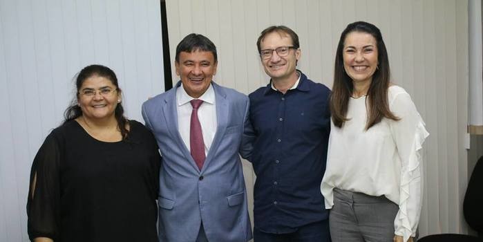 Prefeito participa de audiência com o governador Wellington Dias