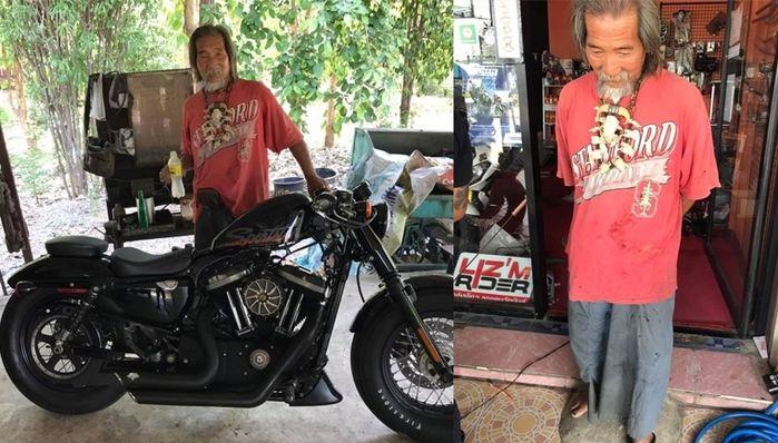 Homem mal vestido é ignorado por vendedores e compra moto de luxo