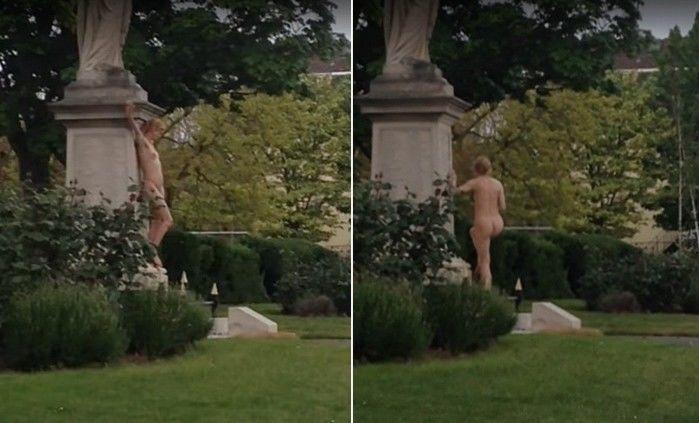 Mulher é presa após dançar nua em monumento a heróis de guerra