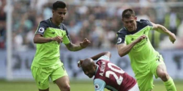 Com boa atuação de Coutinho, Liverpool goleia o West Ham
