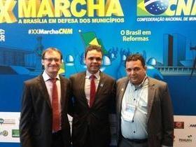Chico Carvalho vai a Marcha dos Prefeitos e busca investimentos