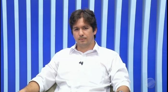Samuel Silveira no Agora (Crédito: Reprodução MN)