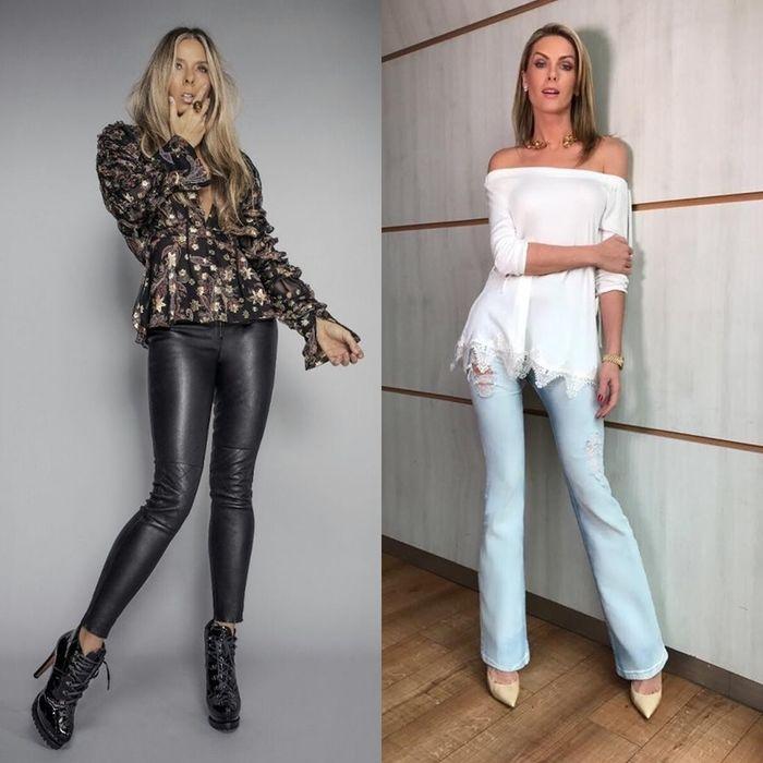 Adriane Galisteu e Ana Hickmann