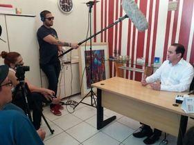 Secretário grava documentário sobre o Programa Mais Médicos
