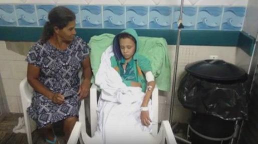 Morre menino com câncer atendido ao lado do lixo no em Vitória