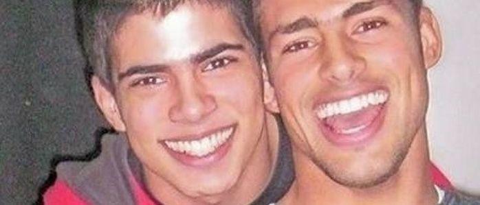 Cauã Reymond e seu irmão mais novo