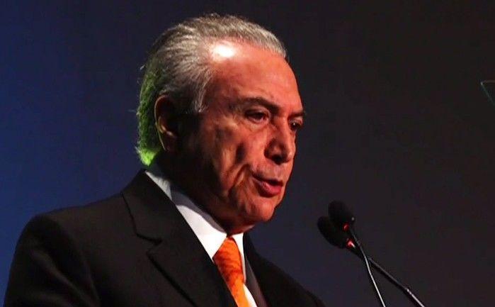 Michel Temer participa de evento em SP