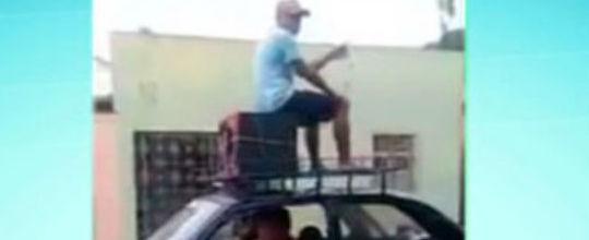 Polícia obriga bandidos a pedir desculpas por falso golpe