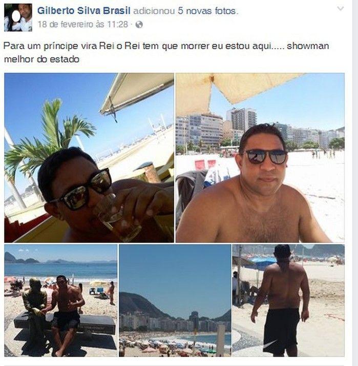 integrantes da quadrilha ostentavam em viagens