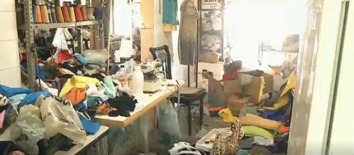 Bandidos arrombam lojas do Centro de Produção do Mocambinho (Crédito: Rede Meio Norte)