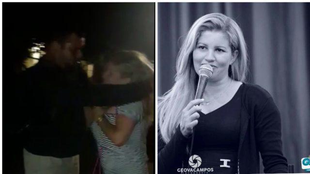 Pastora identificada como Albeani Santos (Crédito: Reprodução)