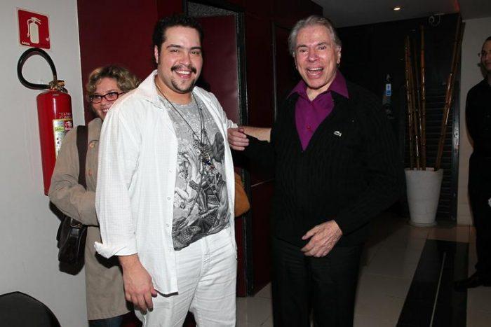 Sílvio Santos e Tiago Abravanel