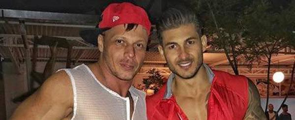 Ex-BBB Cristiano assume namoro com mister e faz declaração