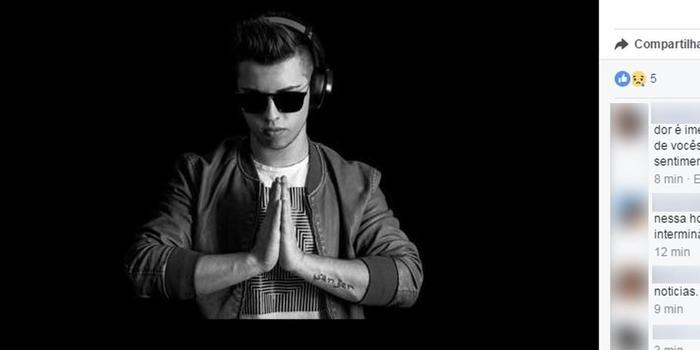 DJ de 17 anos morre em incêndio ao montar estúdio dentro de casa