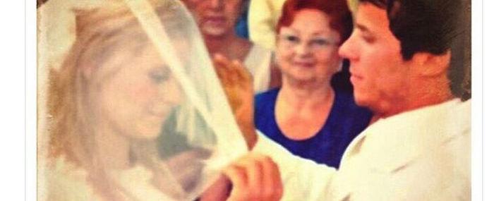 Carolina Dieckmann festeja dez anos de casamento e se declara