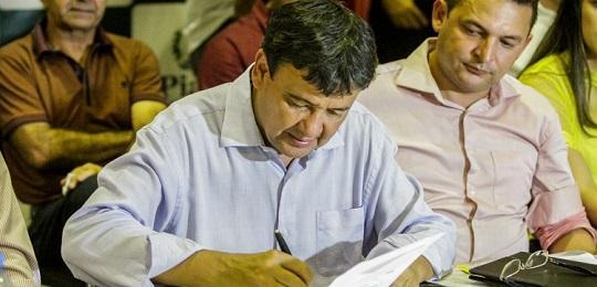 Governador W. Dias inaugurou Obras na Cidade de Hugo Napoleão