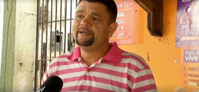 Marido da vítima (Crédito: Rede Meio Norte)