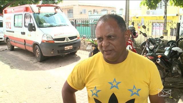 Vitório Araújo, motorista da ambulância (Crédito: Reprodução)
