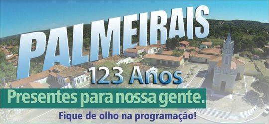 Palmeirais inicia programação de aniversário