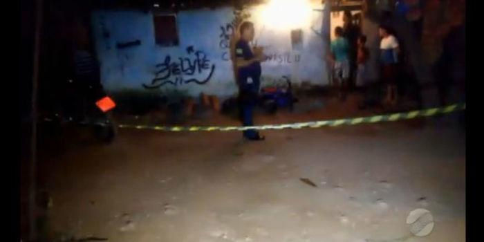 Local onde ocorreu o crime (Crédito: Rede Meio Norte)