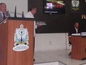 Vereador Dr.Pinto lamenta a situação dos professores