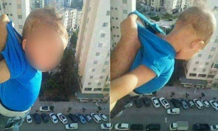 Homem postou a foto no Facebook (Crédito: Reprodução)