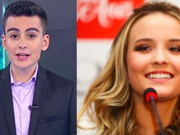 Larissa Manoela fala sobre Dudu Camargo: