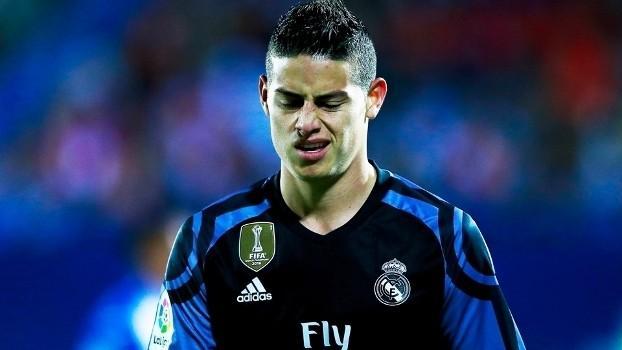 James Rodriguez é presença incerta para a próxima temporada do Real Madrid (Crédito: Getty)