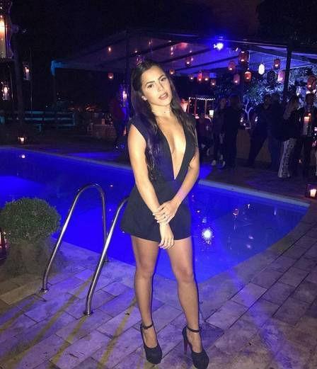 Emilly tenta mais não consegue chegar perto de Neymar em festa