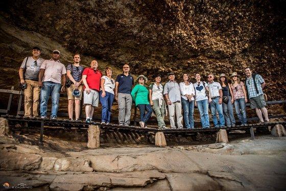 Vice-embaixadores visitam o Parque Nacional Serra da Capivara