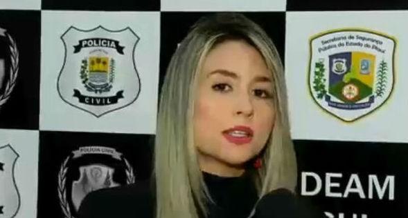 Delegada Ana Melka Cadena (Crédito: Rede Meio Norte)