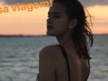 Bruna Marquezine exibe o corpão e relembra viagem ao Caribe