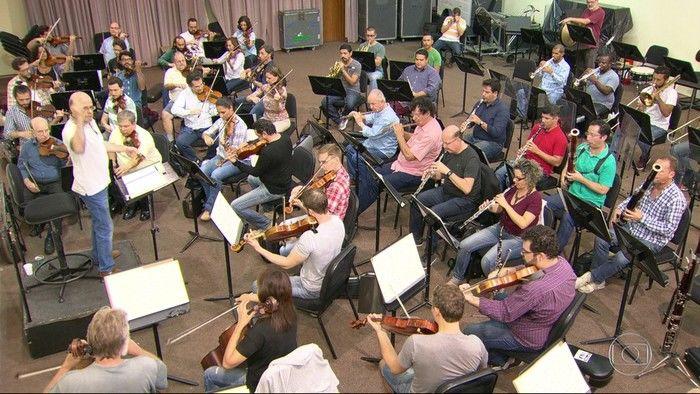 Músicos da Orquestra Sinfônica Brasileira fazem espetáculo para dividir o dinheiro da bilheteria, (Crédito: Reprodução)