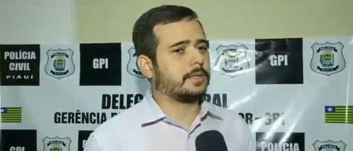 Delegado Everton Férrer (Crédito: Rede Meio Norte)