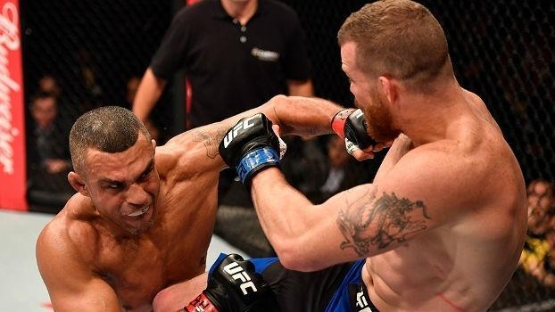 Vitor Belfort venceu Nate Marquardt no UFC 212 no Rio de Janeiro (Crédito: Getty)