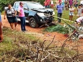 Piloto de rally morre após colidir com Hilux na zona rural de União
