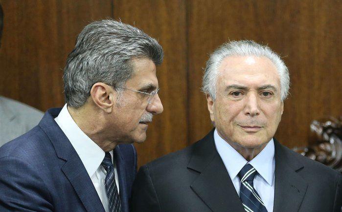 Romero Jucá e Michel Temer