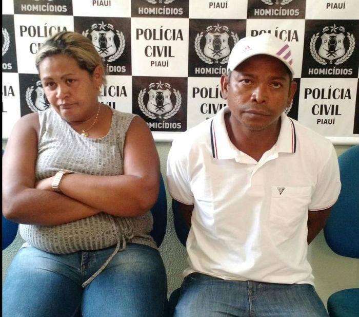 Casal acusado de ser o mandante do crime (Crédito: Reprodução)