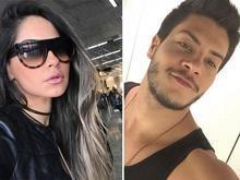 Após assumir namoro, Arthur Aguiar se declara para Mayra Cardi