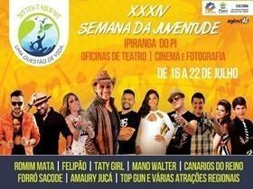 Divulgada a Programação da XXXIV Semana da Juventude