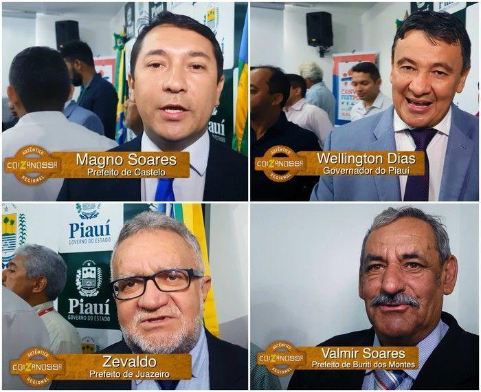 Prefeitos do Circuito do Canyon, receberam do Governo do Estado, o apoio e incentivo para atuarem juntos. (Crédito: Divulgação)