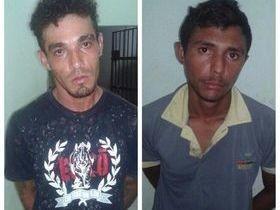 Homens são presos por roubos em União