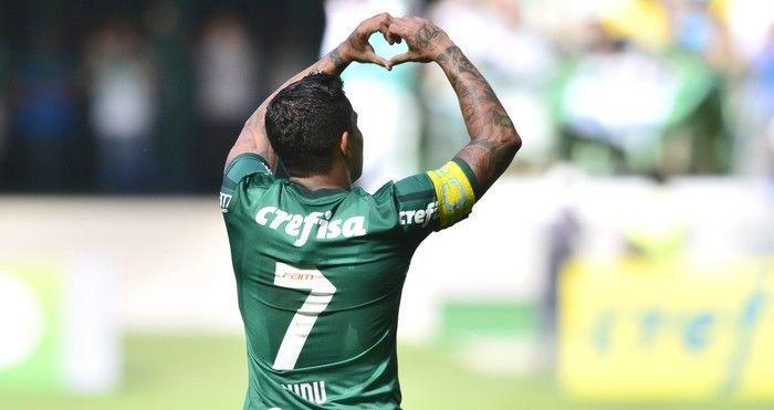 Com dois gols, o atacante Dudu foi o destaque da partida (Crédito: Reprodução)