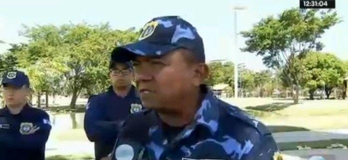 Capitão Monteiro, comandante da Guarda Municipal de Teresina (Crédito: Rede Meio aNorte)