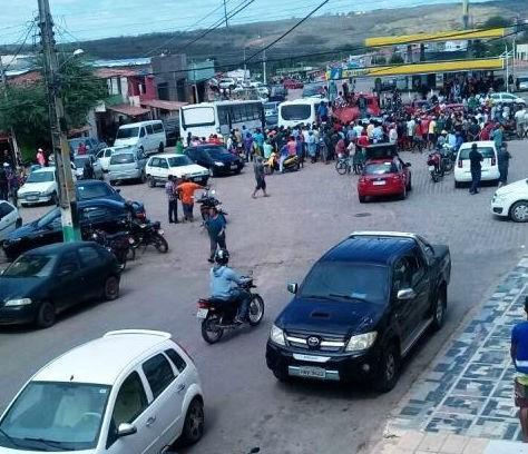 Local onde ocorreu o crime (Crédito: Fredsonpaivareporte)